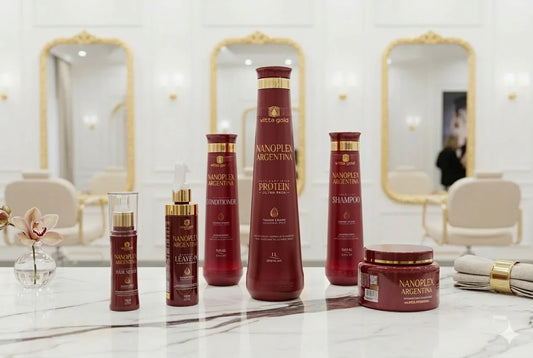 Vitta Gold Nanoplex Argentina Hair Treatment | Professional Salon Hair Care